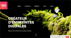 Desktop Screenshot of iris-interactive.fr